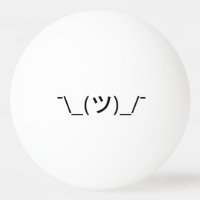 Shrug Emoticon ¯\_(ツ)_/¯ Japanese Kaomoji