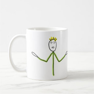 Shruggie Stickman Coffee Mug