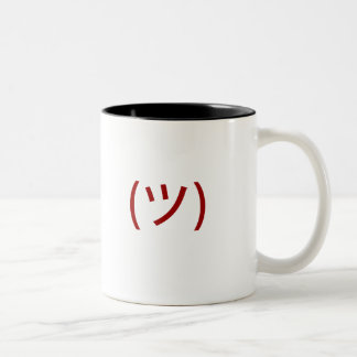 Shruggy Mug w/red print