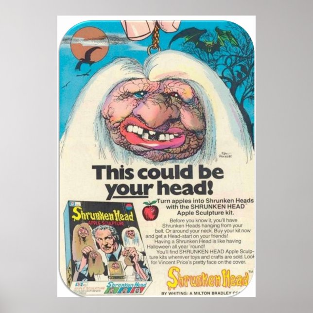 SHRUNKEN APPLE HEAD KIT  POSTER (Front)