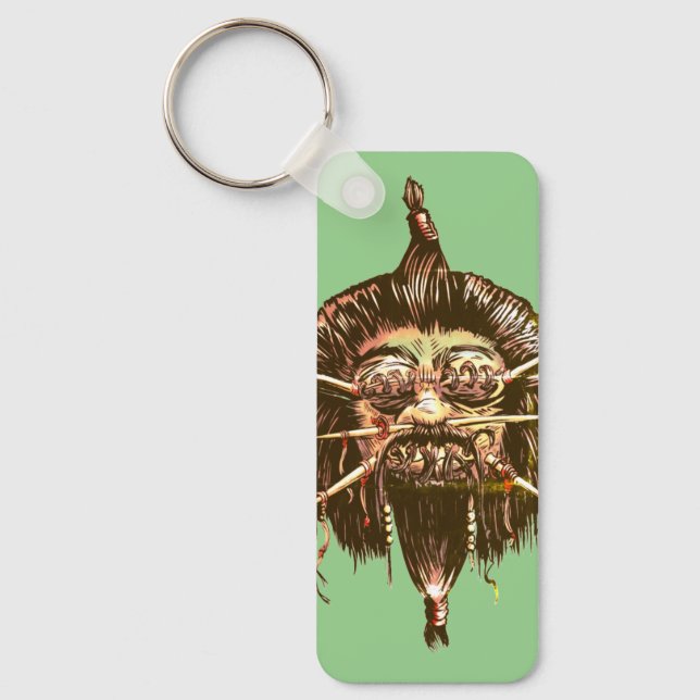 Shrunken Head Keychain (Front)