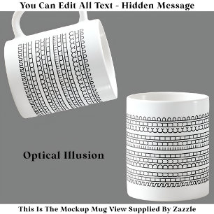 Shu Duh Fuh Cup Hidden Message 116B Funny Quote 