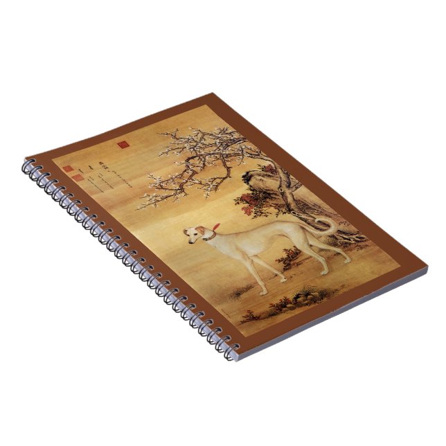 Shuanghuayao~霜花鹞 ~Greyhound ~Giuseppe Castiglione~ Notebook (Right Side)