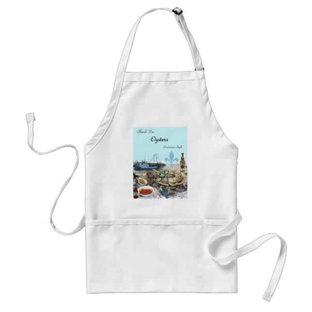 Shuck Em Oysters Apron (Front)