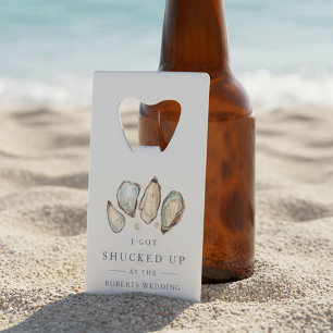 Shucked Up   Coastal Oyster Wedding Favor