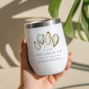 Shucked Up Coastal Oyster Wedding Favor