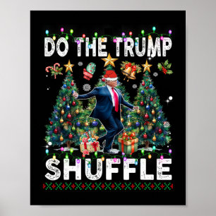 Shuffle Political Humour Dance Fun  Poster