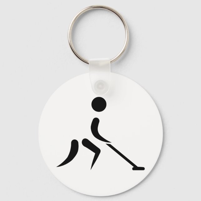 Shuffleboard Key Ring (Front)