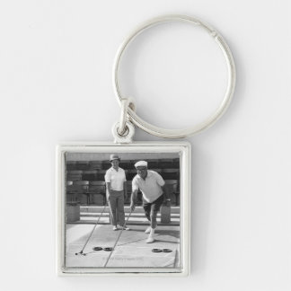 Shuffleboard Key Ring
