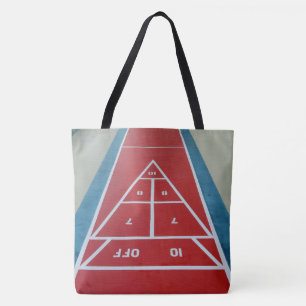 Shuffleboard on Deck Tote Bag