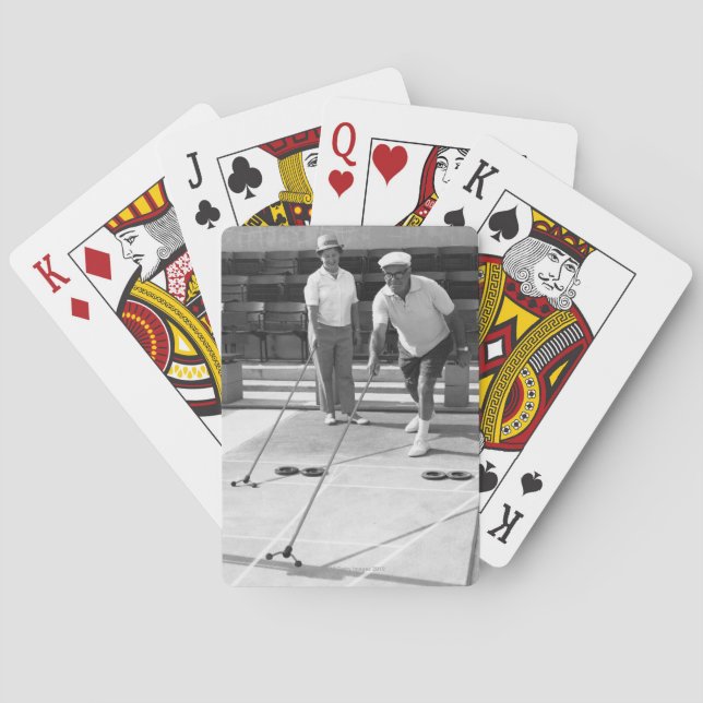 Shuffleboard Playing Cards (Back)