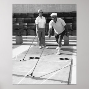 Shuffleboard Poster