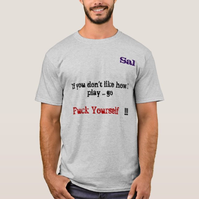 shuffleboard T-Shirt (Front)