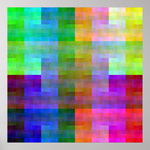 Shuffled Palette (flip) Poster