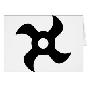 shuriken black ninja star