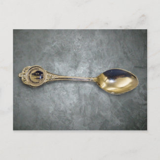 SHUSH Museum Exhibit 17: Emily's Gilmore's Spoon Postcard