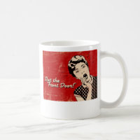 Shut The Front Door, Good Morning Lover Face Mug