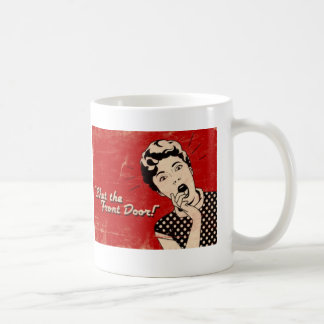 Shut The Front Door, Good Morning Lover Face Mug