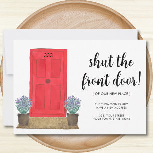 Shut The Front Door Moving  Announcement