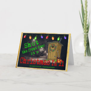 Shut the Front Door Music City Christmas Card
