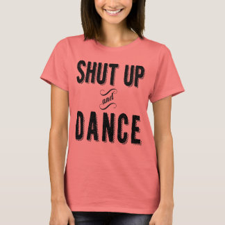 "Shut Up and Dance" Women's Cropped Tank