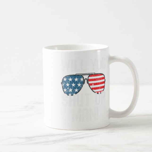Shut Up Man! Joe Biden  Coffee Mug (Right)