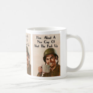 Shut yo' mouth coffee mug