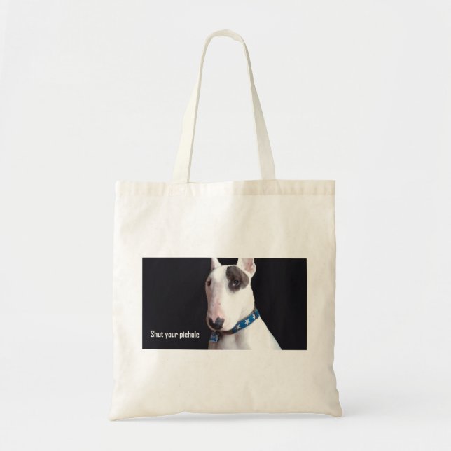 Shut your pie hole tote bag (Front)