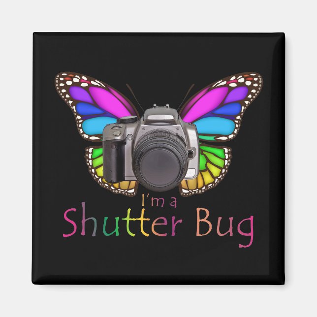 Shutter Bug Magnet (Front)