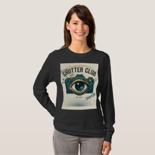 Shutter Club Camera Long Sleeve T-Shirt