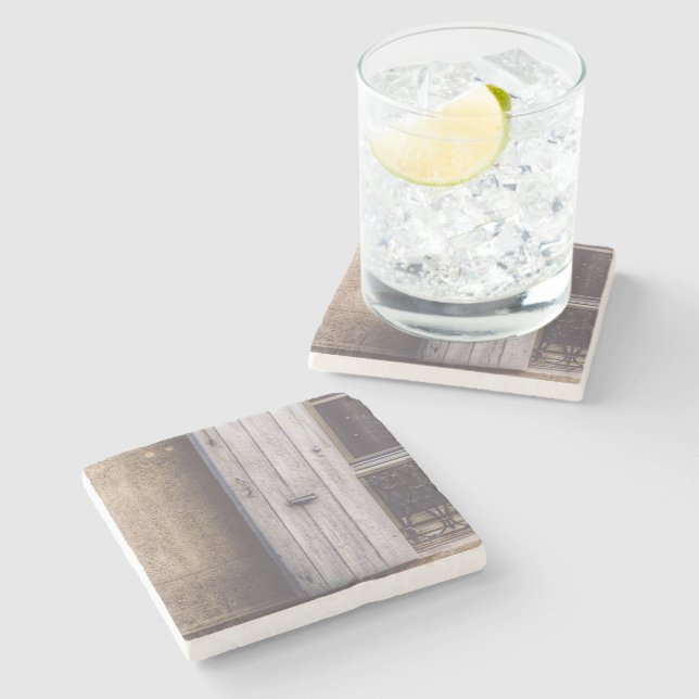 Shuttered Stone Coaster (Side)