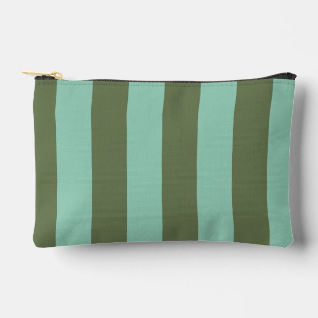 Shutters & Pear Stripe Pattern Accessory Pouch (Front)