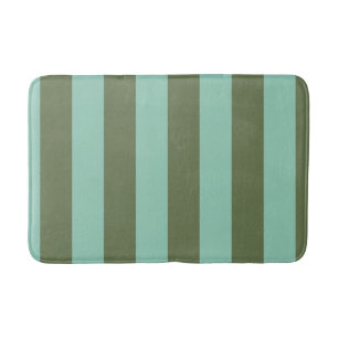 Shutters & Pear Stripe Pattern Bath Mat