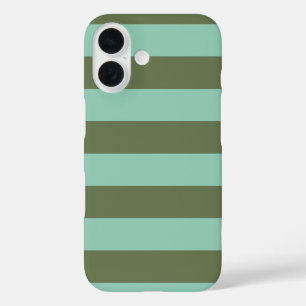 Shutters & Pear Stripe Pattern iPhone 16 Case