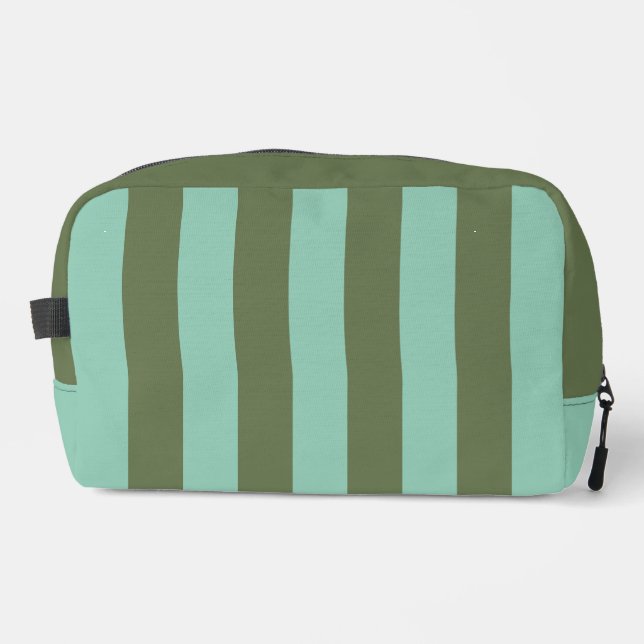 Shutters & Pear Stripe Pattern Dopp Kit (Front)