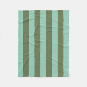 Shutters & Pear Stripe Pattern Fleece Blanket