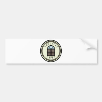 Shutters Shut! Bumper Sticker