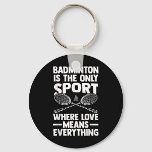 Shuttle Badminton 3 Key Ring