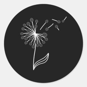 Shuttle Badminton _7 Classic Round Sticker