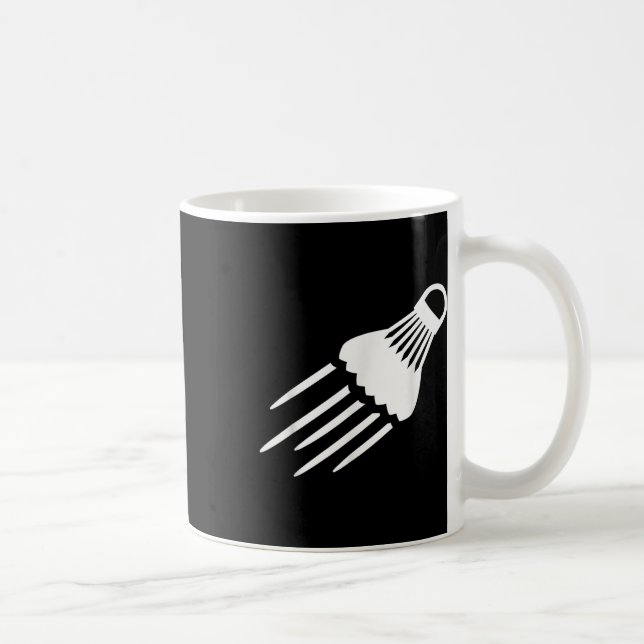 Shuttle Badminton  Coffee Mug (Right)