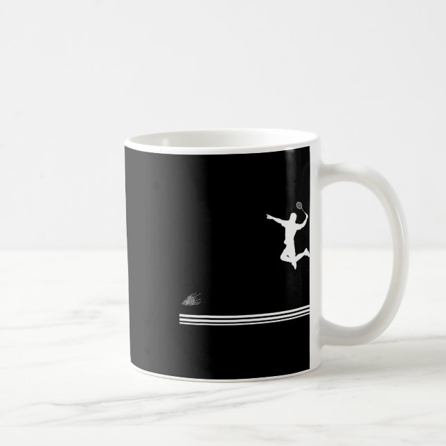 Shuttle Badminton  Coffee Mug (Right)