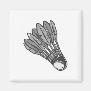 Shuttle Badminton Love Team Player Coach 1 Magnet