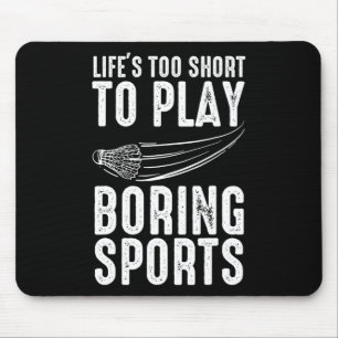 Shuttle Badminton Mouse Mat