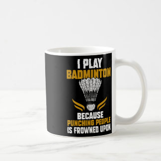 Shuttle Badminton Player _7  Coffee Mug