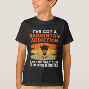 Shuttle Badminton Player 7 T-Shirt