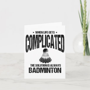Shuttle Badminton Player Card