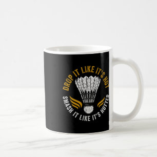 Shuttle Badminton Player Coffee Mug