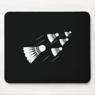 Shuttle Badminton Player Mouse Mat