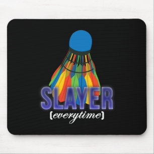 Shuttle Badminton Player Quote  Mouse Mat