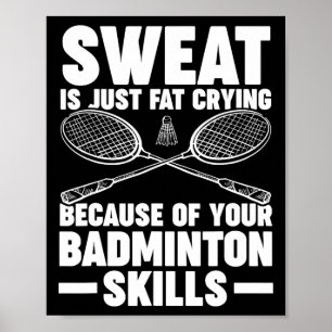 Shuttle Badminton Poster